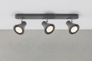 Eik 3-spot Grey Nordlux small 0