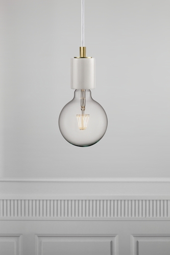 Skontrolujte Závesné svietidlo Siv Marble White od spoločnosti Nordlux