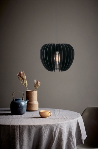 Skontrolujte Tribeca 38 závesné svietidlo Black Nordlux