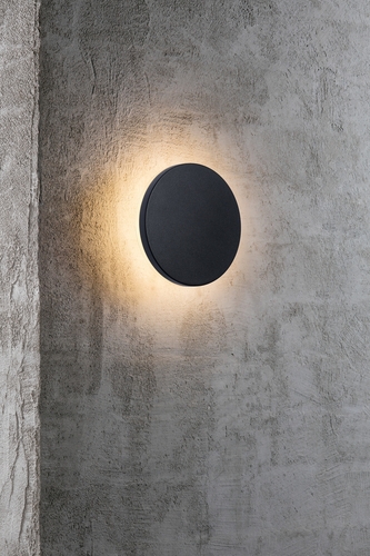 Skontrolujte Artego Okrúhle nástenné svietidlo Black Nordlux