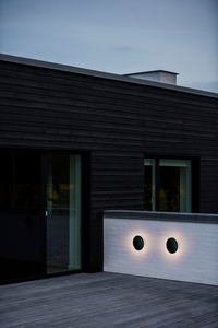 Artego Okrúhle nástenné svietidlo Black Nordlux small 0