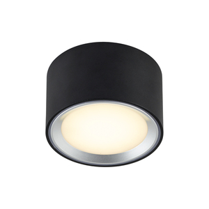 Prisadené stropné LED svietidlo Nordlux Fallon 47540103, čierne/oceľové, 10 cm small 3
