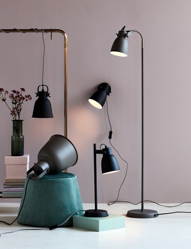 Skontrolujte Stolná lampa Adrian Black Nordlux