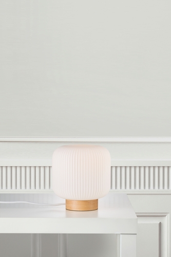 Skontrolujte Stolová lampa Milford Ash/Opalwhite od spoločnosti Nordlux