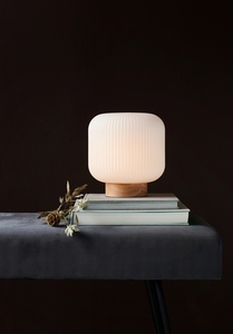 Stolová lampa Milford Ash/Opalwhite od spoločnosti Nordlux small 0