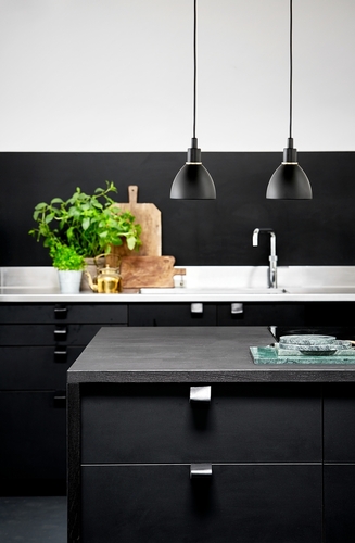 Skontrolujte Ray 2-kit závesné svietidlo Black Nordlux