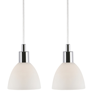 Ray 2-kit závesné svietidlo Chrome Nordlux small 2
