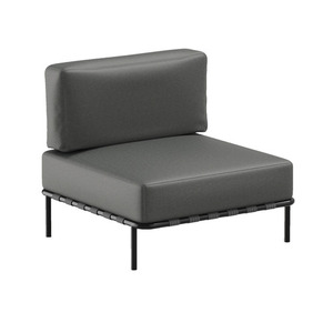 Záhradná pohovka SIT SIT Outdoor SLAVE tmavosivá 1-miestna s nerezovými nohami small 0