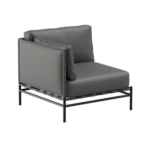 Skontrolujte Záhradná pohovka SIT SIT Outdoor DANDY tmavosivá 78 cm