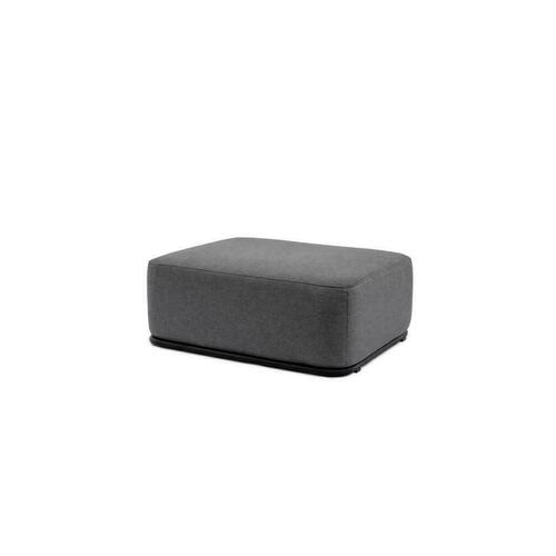 Skontrolujte Záhradná pohovka SIT SIT Outdoor STRAW PUF L tmavosivá 102 cm