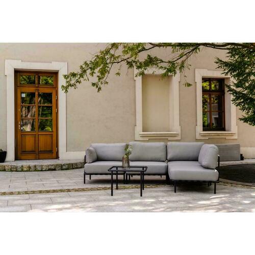 Skontrolujte Záhradná pohovka SIT SIT Outdoor SLAVE sivá 78 cm 100 % OLF nepr. oceľ
