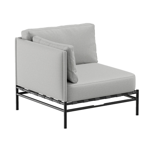Skontrolujte Záhradná pohovka SIT SIT Outdoor DANDY sivá 78 cm