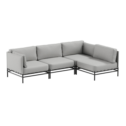 Skontrolujte Záhradná pohovka SIT SIT Outdoor DANDY 3 sivá 234 cm 3-miestna