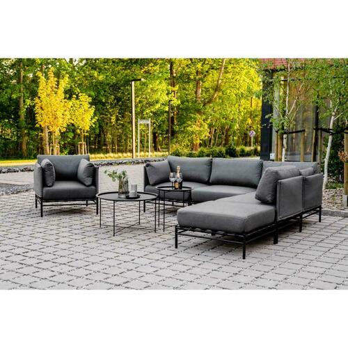 Skontrolujte Záhradné kreslo SIT SIT Outdoor DANDY tmavosivé, nerezová oceľ