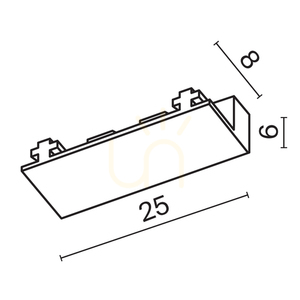 RADITY koľajnicová zástrčka TRA084EC-111W Maytoni small 2