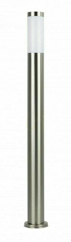 Skontrolujte Vonkajšie stĺpikové svietidlo SU-MA INOX strieborné 110 cm ST 022-1100
