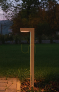 Vonkajšie post svetlo NORLYS Asker Pro čierne LED 7,8W 4000K 85 cm 1322BL small 12