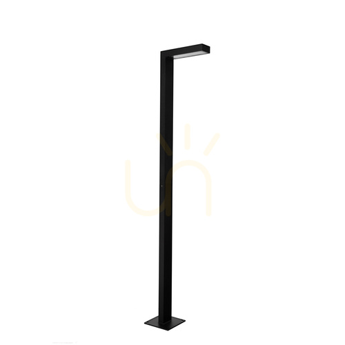 Skontrolujte Integrované exteriérové stĺpové svietidlo NORLYS Asker Pole Pro 1368BL čierne LED 8,6 W 3000 K