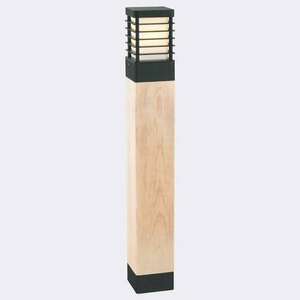 Vonkajšie stĺpové svetlo NORLYS Halmstad 1403 čierne E27 49 cm 1403BL small 2