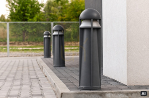 Stĺpikové svietidlo NARVIK II grafitové LED 13,4 W 4000 K Norlys 1733GR small 6