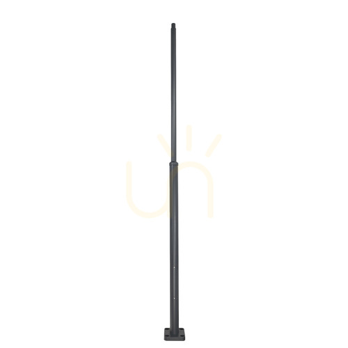 Skontrolujte Osvetľovací stĺp NORLYS Lamppost 3004GR grafitový 3,6–4,5 m – pre svietidlo Ø60 mm