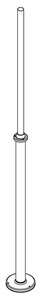 Osvetľovací stĺpik NORLYS Lamppost 3009GA pozinkovaný 120-220 cm small 1