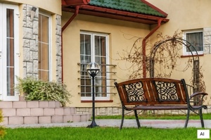 Vonkajšie stĺpikové svietidlo NORLYS Bologna 314BL čierne RAL 9005 E27 117,5 cm small 2