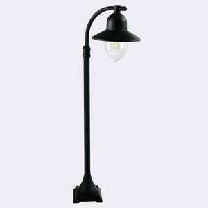 Vonkajšie post svetlo NORLYS Como 375 Black E27 LED 9W 375BL small 0