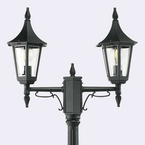 Skontrolujte Rimini 402 Black E27 Led 2X 9W Double