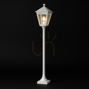 Záhradné svietidlo LONDON 485WH E27 White s krytím IP54 - prémiové NORLYS. small 1