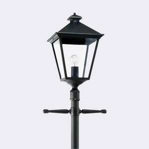 Záhradná / parková lampa LONDON BIG 491BL čierna 1 x E27 - prémiová NORLYS. small 0