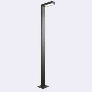 ASKER Pole 5126AL 18W 216 cm Hliníkové záhradné / parkové svietidlo RAL-9006 - NORLYS small 2