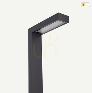 ASKER Pole Pro 5161GR Grafitová RAL-7016 záhradné / parkové svietidlo - NORLYS small 2