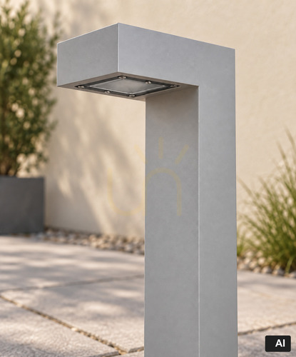 Skontrolujte Stĺpikové svietidlo NORLYS Asker Pro 5217AL hliník 55 cm LED 7,7W 4000K IP65