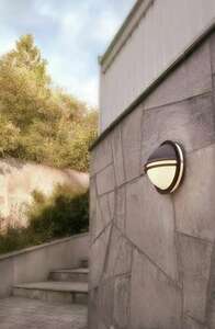 Vonkajšie nástenné svietidlo NORLYS Berlin 611BL čierne E27 IP54 LED 9W small 2