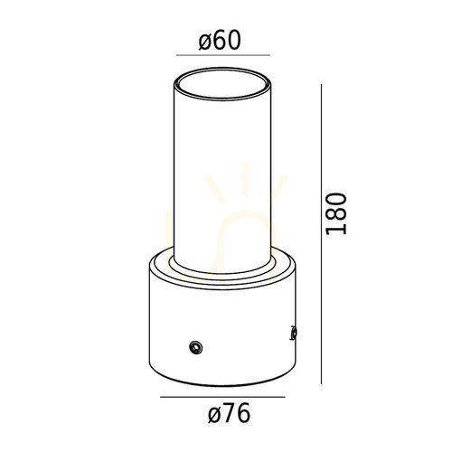 Skontrolujte Redukcia NORLYS 7665GR Ø60/Ø76 mm pre svietidlá Nice a stĺp Lamppost 3005, grafitová