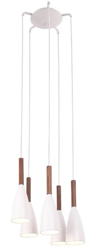 Skontrolujte Závesné svietidlo Max Light Soft P0147 biele 5xE27 50 cm