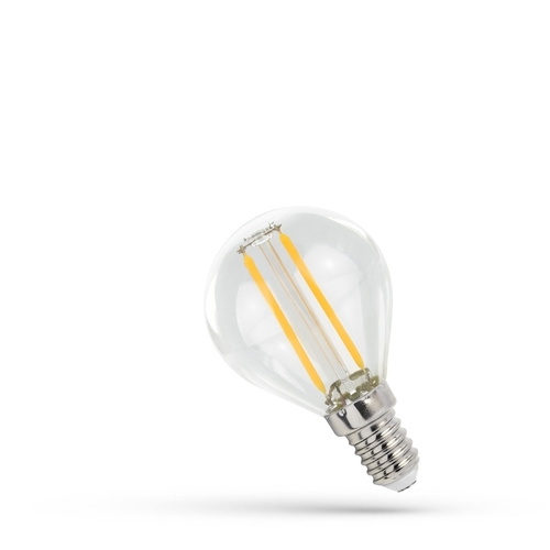 Skontrolujte LED guľa E14 230 V 1 W Cog Ww Clear Spectrum