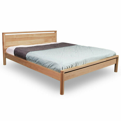 Skontrolujte Posteľ WoodMan Drop Hard 180x200 bukové drevo, surové drevo, SKU 01181