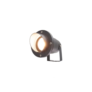 Záhradný reflektor Spectrum LED FLORI GU10 ALU ANGLE čierny, so zemným hrotom, IP65 small 2