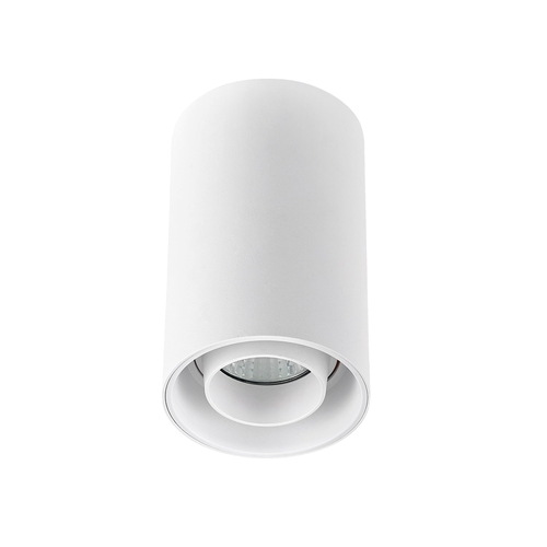 Skontrolujte Chloe Gu10 Spot povrchová montáž Gu10 250 V Ip20 80x130mm biely okrúhly pohyblivý