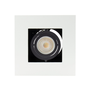 Mirora Gu10 Povrchová montáž Gu10 250 V Ip20 145 X145 X85mm Biely čierny štvorcový pohyblivý small 4