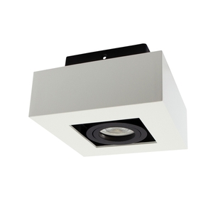 Mirora Gu10 Povrchová montáž Gu10 250 V Ip20 145 X145 X85mm Biely čierny štvorcový pohyblivý small 0