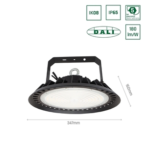 Plateo 3 High Bay 200 W Nw 230 V 90st Ip65 Ik08 347x160mm Black 5 rokov záruka. Dalí small 4