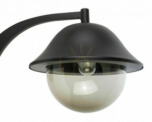 Vonkajšia stojaca lampa SU-MA PRINCE čierna 3xE27 310 cm OGMW 3 O-BD small 2
