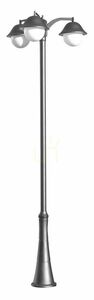 Vonkajšia stojaca lampa SU-MA PRINCE čierna 3xE27 310 cm OGMW 3 O-BD small 0