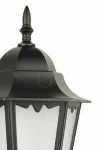 Vonkajšia stojaca lampa SU-MA Retro Classic II čierna patina K 4011/1/H small 1