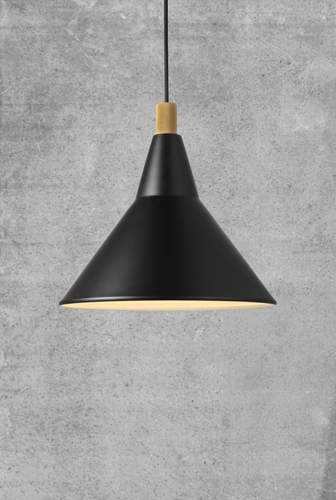 Skontrolujte BRASSY DFTP E27 25W Kovová závesná lampa čierna
