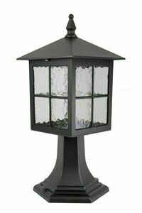 Vonkajšie stojacie svietidlo SU-MA Wenecja čierna patina 45 cm K 4011/1/KW small 0