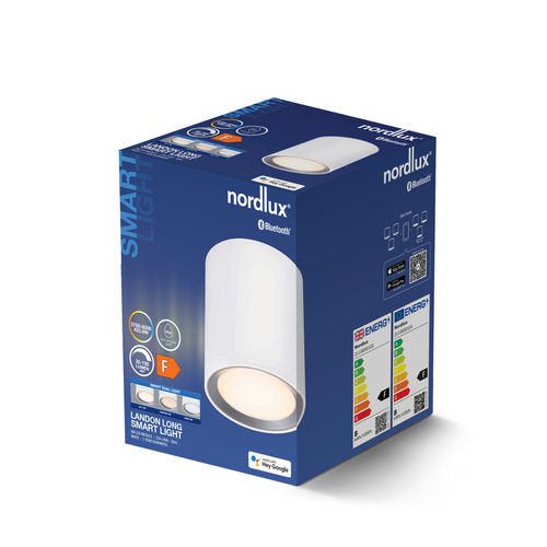 Skontrolujte Stropné svietidlá LandonSmar Nordlux LED Metal White